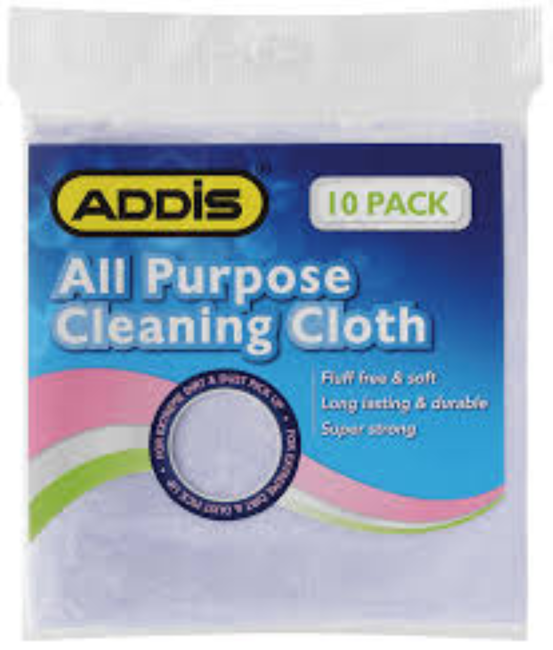 ADDIS ALL PURPOSE CLEANING CLOTH 10P 9083